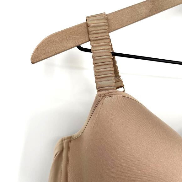 THIRDLOVE 24/7 Classic T-Shirt Bra Size 42E Underwire Molded Cups Nude Tan Cream - Picture 7 of 16
